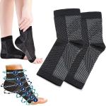 Fuß Anti-Müdigkeit Kompression Socken Knöchel Unterstützung Hülse Durchblutung Linderung Schmerzen Sport Laufen Yoga Socken