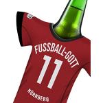 Fussball Gott Trikot passend für Nürnberg FCN Trikot Fans | offiziell männer Trikot-Bierkühler by MYFANSHIRT.com fußball heim Trikot t-Shirt