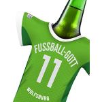 Fussball Gott Trikot passend für VFL Wolfsburg Trikot Fans | offiziell männer Trikot-Bierkühler by MYFANSHIRT.com fußball heim Trikot t-Shirt