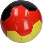 elasto – Fußball Größe 5 mit Deutschlandfarben – w