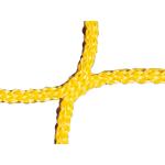 Fußballtornetz einfarbig, mit quadratischen Maschen, Gelb, 80 / 200 cm, 4 mm Gelb