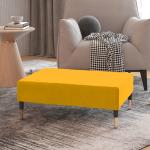 Reduzierte Gelbe Kleinmöbel aus Samt Breite 50-100cm, Höhe 0-50cm, Tiefe 50-100cm 