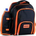 FUXTEC Picnic Backpack for 4 People (PK-RN1000) black/orange