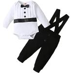 Reduzierte Schwarze Elegante Taufanzüge für Babys 