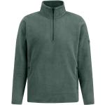 Reduzierte Grüne Unifarbene Fynch Hatton Stehkragen Herrenfleecepullover & Herrenfleeceshirts aus Fleece Größe 4 XL 