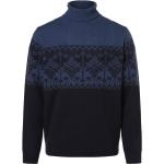 Reduzierte Blaue Fynch Hatton Strickpullover aus Wolle für Herren Größe 3 XL für den für den Herbst 