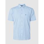 Reduzierte Hellblaue Fynch Hatton Regular Fit Hemden aus Baumwolle für Herren Größe S 