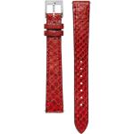 Rote Elegante Gucci G-Frame Uhrenarmbänder Dornschließe aus Stahl für Herren 