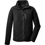 Schwarze G.I.G.A. DX Mini Kurzjacken & Cropped-Jackets mit Reißverschluss aus Fleece für Herren Größe L für den für den Herbst 