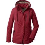 G.I.G.A Dx - Damen Casual Softshell Jacke mit abzippbarer Kapuze (38545), Größe:48, Farbe:deep red (00405)