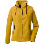 Reduzierte Gelbe Casual G.I.G.A. DX Fleecejacken mit Reißverschluss aus Fleece für Damen Größe L für den für den Herbst 