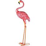 Rosa 16 cm G&S Flamingo-Gartenfiguren aus Metall 