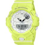 Gelbe 20 Bar wasserdichte Casio G-Shock Armbanduhren mit 24-Stunden-Anzeige stoßfest mit Mineralglas-Uhrenglas 