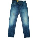 Blaue G-Star 3301 Ripped Jeans & Zerrissene Jeans aus Denim für Herren Weite 32, Länge 34 