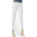 G-Star 3301 Mid Skinny Ripped Edge Ankle Jeans white