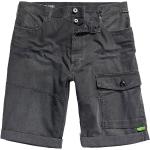 Graue G-Star Cargo-Shorts für Herren für den für den Sommer 