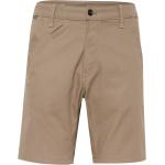 Braune G-Star Bronson Chino-Shorts mit Gürtel für Herren Größe XL für den für den Sommer 