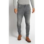 Reduzierte Graue Unifarbene G-Star D-Staq Slim Fit Jeans Raw mit Knopf aus Baumwolle für Herren Weite 32, Länge 34 