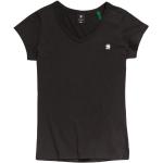 Reduzierte Schwarze G-Star V-Ausschnitt T-Shirts für Damen Größe M 