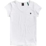 Reduzierte Weiße G-Star V-Ausschnitt T-Shirts für Damen Größe XXL 