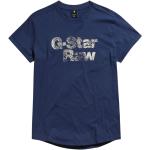 Reduzierte Blaue Kurzärmelige G-Star T-Shirts für Herren Größe XL 