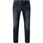 Dunkelblaue Bestickte G-Star 3301 Slim Fit Jeans aus Baumwolle für Herren Größe XXL Weite 31, Länge 32 