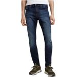 Reduzierte Blaue G-Star Slim Fit Jeans aus Denim für Herren Weite 32, Länge 32 