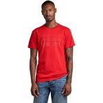 Reduzierte Rote G-Star Bio T-Shirts für Herren Größe S 