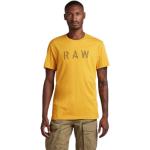 Reduzierte Gelbe G-Star Bio T-Shirts für Herren Größe M 