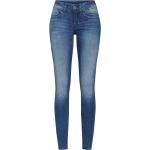 Blaue G-Star Lynn Skinny Jeans Faded aus Denim für Damen Größe XS Weite 24, Länge 32 