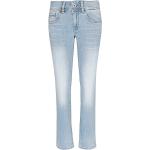 Indigofarbene G-Star Midge Straight Leg Jeans mit Reißverschluss aus Denim für Damen Weite 29, Länge 30 