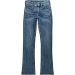 Blaue G-Star Bootcut Jeans Faded mit Reißverschluss aus Denim für Damen 