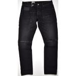 Reduzierte Schwarze Vintage G-Star 3301 Slim Fit Jeans Raw aus Baumwollmischung für Herren Weite 32, Länge 32 