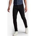 Schwarze G-Star 3301 Slim Fit Jeans Raw aus Baumwolle für Herren Weite 36, Länge 34 