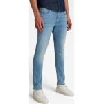 Hellblaue G-Star 3301 Slim Fit Jeans Raw aus Denim für Herren Größe L Weite 25 