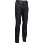 Blaue Bestickte G-Star 3301 Jeans mit Stickerei Raw aus Baumwolle für Herren Weite 29, Länge 34 