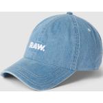 Blaue G-Star Raw Snapback-Caps aus Baumwolle für Damen Einheitsgröße 