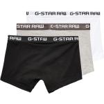 Reduzierte Schwarze Unifarbene G-Star Raw Boxer-Briefs & Retropants aus Jersey für Herren Größe M 3-teilig 