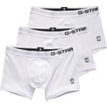Reduzierte Weiße Unifarbene G-Star Raw Boxer-Briefs & Retropants aus Jersey für Herren Größe M 3-teilig 