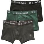 Reduzierte Grüne Unifarbene G-Star Raw Boxer-Briefs & Retropants aus Jersey für Herren Größe S 3-teilig 