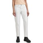 Reduzierte Weiße G-Star Raw Hüftjeans & Low Waist Jeans Raw mit Reißverschluss aus Denim für Damen Weite 29 