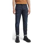 Reduzierte Blaue G-Star 3301 Slim Fit Jeans Raw aus Denim für Herren Weite 31 