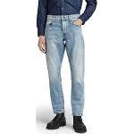 Reduzierte Indigofarbene G-Star 3301 Tapered Jeans Raw aus Denim für Herren Weite 32 