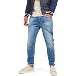 Reduzierte Blaue G-Star Arc Slim Fit Jeans Raw aus Denim für Herren Weite 27 