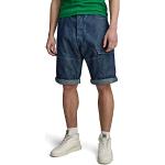 Reduzierte Blaue G-Star Raw Cargo-Shorts mit Nieten für Herren für den für den Sommer 