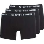 Reduzierte Schwarze G-Star Raw Herrenboxershorts Größe S 3-teilig 