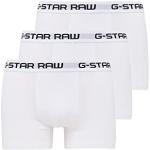 Weiße G-Star Raw Herrenboxershorts Größe XL 3-teilig 