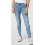 Blaue G-Star 3301 Skinny Jeans Raw aus Baumwollmischung für Damen Größe XS Weite 26, Länge 32 