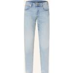 Hellblaue G-Star 3301 Slim Fit Jeans Raw aus Baumwolle für Herren Größe XL 