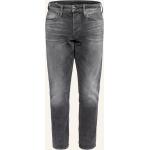 Dunkelgraue G-Star 3301 Tapered Jeans Raw mit Knopf aus Baumwolle für Herren Größe XXL 